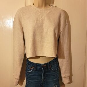 Zara cropped sweater